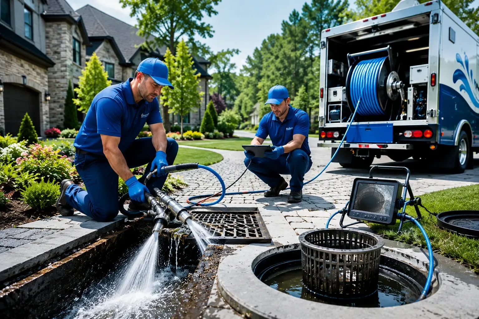 Local outdoor drain cleaning professionals in Viola, IL